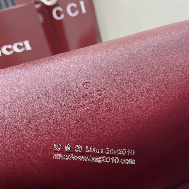 Gucci專櫃古馳經典Dionysus系列小號肩背包鏈條肩背包 jh2349型號：818145